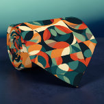 Retro 70s Classic Custom Necktie<br><div class="desc">This custom necktie features a vibrant retro design,  inspired by the iconic 1970s. It's a classic accessory that adds a touch of vintage flair to any outfit. Perfect for making a statement or adding a unique touch to your look,  this necktie is a great gift for the fashion-forward individual.</div>