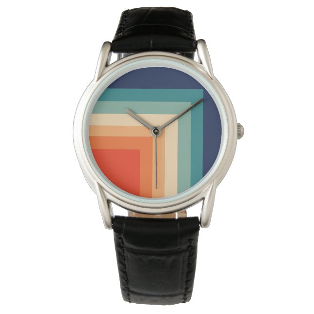 Retro 70s Colour Pallet Watch (Front)