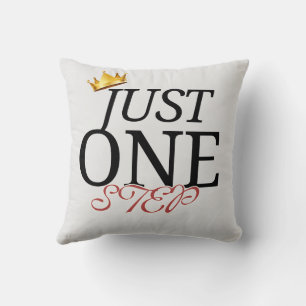 Retro 70s Floral Patchwork Stay Strong Throw Pillow