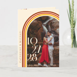 Retro 70s Rainbow Groovy Arch Photo Program