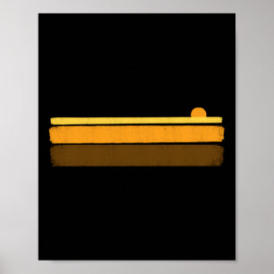 Retro 70s Summer Es Poster