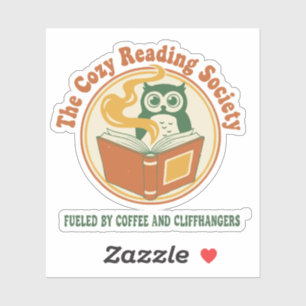 Retro 70s The Cozy Reading Society Book Lover