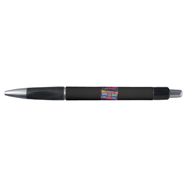 Retro 80s 7th Grade Is My Jam Back To School Pen (Front)