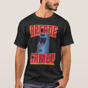Retro 80s Arcade Gamer Classic 8 Bit Video Games T-Shirt