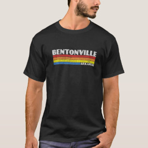 Retro 80s Arkansas AR Souvenir Bentonville T-Shirt