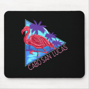 Retro 80s Beach Vintage Vacation Cabo San Lucas Me Mouse Pad