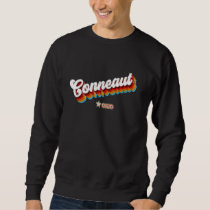 Retro 80s Conneaut Ohio Oh Sweatshirt