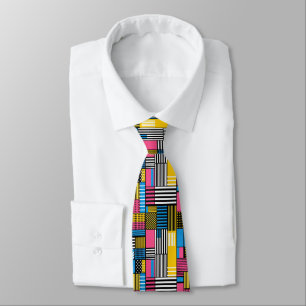 Retro 80s Custom Tie – Elegant Fashion