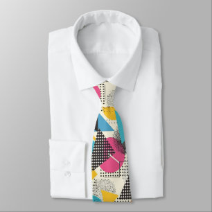 Retro 80s Custom Tie – Elegant Fashion
