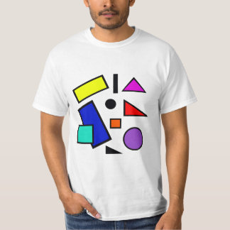 Rétro 80s forme le T-shirt