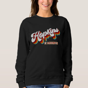 Retro 80s Hopkins Minnesota Mn Sweatshirt