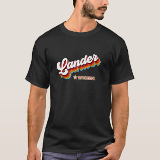 Retro 80s Lander Wyoming Wy T-Shirt