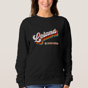 Retro 80s Leland North Carolina Nc Sweatshirt