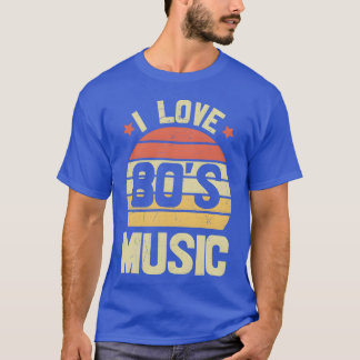 Retro 80s Music gift T-Shirt