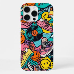 Retro 80s Music Lover  iPhone 16 Pro Max Case