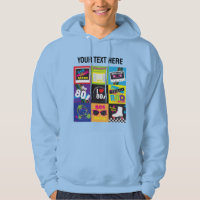 Retro 80s Neon Graphic Aesthetic Pop Culture