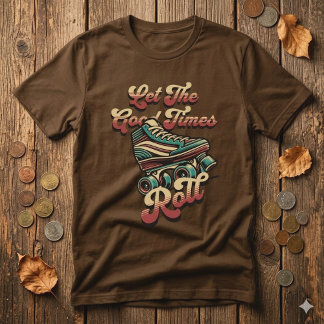 Retro 80s Rollerskate T-Shirt