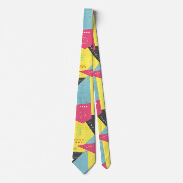 Retro 80's Style Tie (Front)