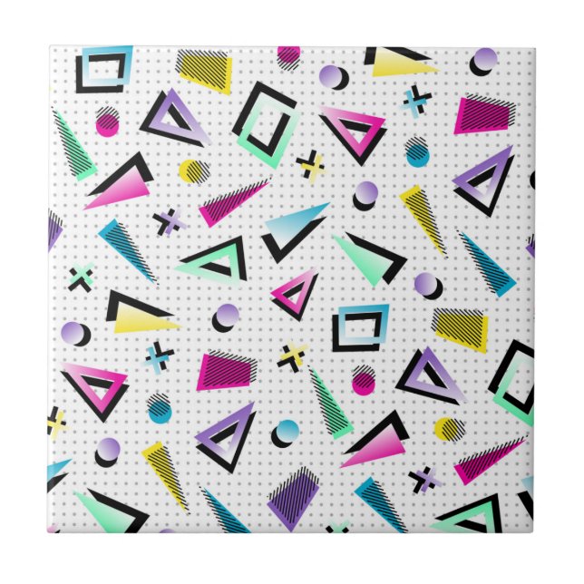 Retro 80s trend tile (Front)