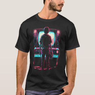 Retro 80s Video Game Arcade T-Shirt