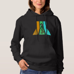 Retro 80s Vintage Style Accordion Hoodie