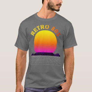 Retro 80s Vintage Sunset T-Shirt