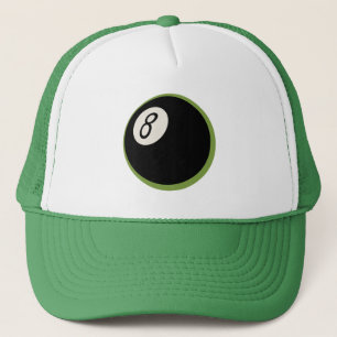 Retro 8-Ball Trucker Hat