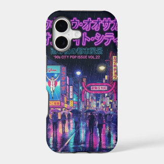 Retro 90s City Pop Night: Neon Tokyo & Osaka Rain