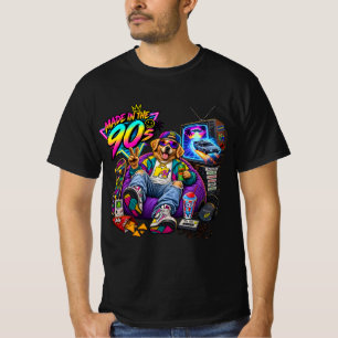 Retro 90s Dog T-Shirt-Made in the 90s T-Shirt
