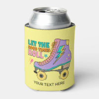 Retro 90's Let Good Times Roll Skates Name