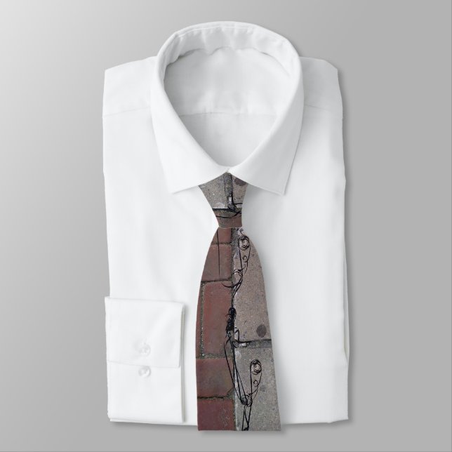 Retro 90's Music Tie. Rock, Heavy, Punk, Metal, Tie (Tied)