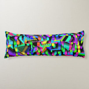 RETRO 90S PATTERN BODY PILLOW