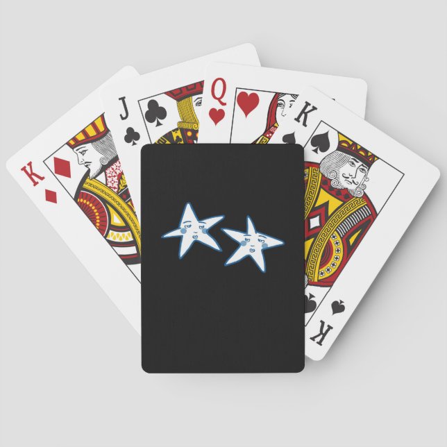 Retro 90s Whimsigoth Aesthetic Playing Cards (Back)