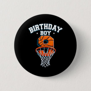 Retro 9th Birthday Boy Sketll Player 2 Inch Round Button