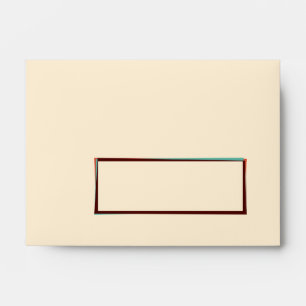 Retro A6 Invitation Envelope