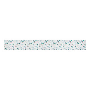 Retro A Go-Go Christmas Grosgrain Ribbon