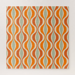 Retro Abstract: 50s-60s Seamless Style Jigsaw Puzzle