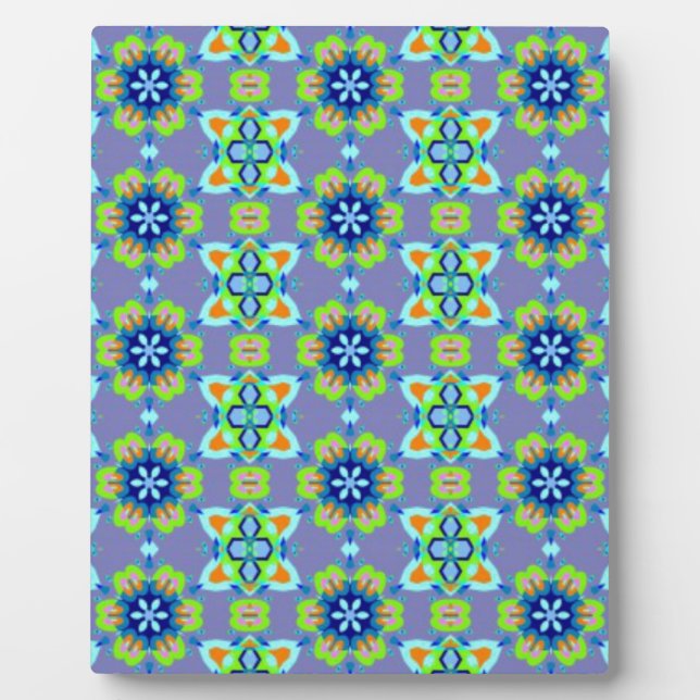 Retro Abstract Art Plaque (Front)