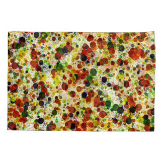 Retro Abstract Circles & Dots Pillowcase