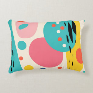 Retro Abstract Forest Pillow