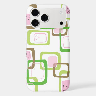 Retro Abstract Pastels Squares Mod Pattern Case