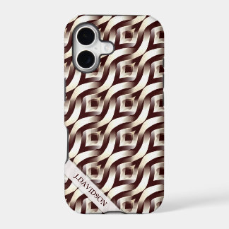 Retro Abstract Textile Pattern iPhone 5 Case