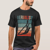 Retro Acrobat Aerial Silks Girl Aerialist
