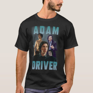 Retro Adam Driver Aesthetic 90s Style T-Shirt