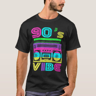 Retro Aesthetic Costume Party Outfit  90s Vibe Mus T-Shirt