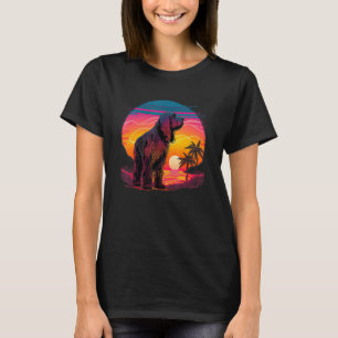 Retro Aesthetic Spinone Italiano dog T-Shirt