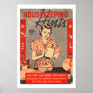 Rétro affiche vintage d'impression d'art de signes