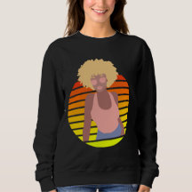 RETRO AFRO QUEEN - AFRO AMERICAN QUEEN