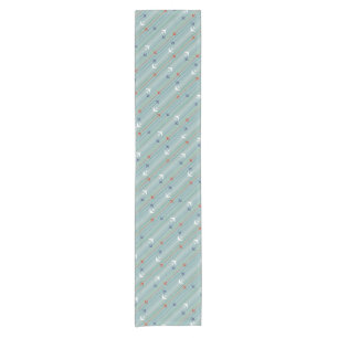 Retro Airplane Pattern Cloth Table Runner