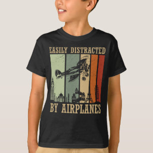 Retro Airplane  T-Shirt